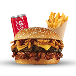 Pulled Bbq Chicken Burger Meal 