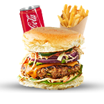 Nachos Chick Burger Meal 