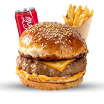 The Swiss Burger Meal 