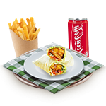 Vegie Deluxe Toasted Wrap Meal 